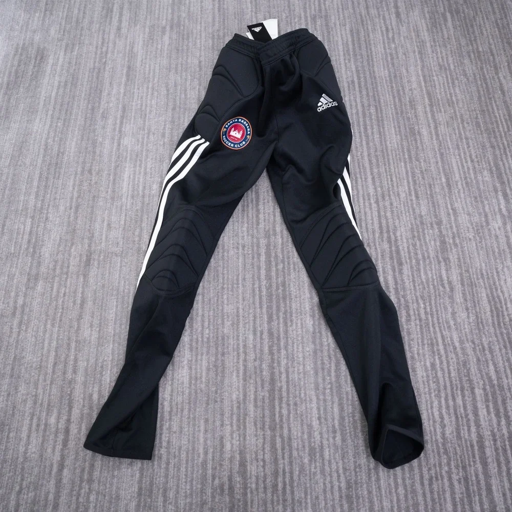 Adidas Tierro 13 Goalkeeper Pants Kids Medium Black Padded Soccer Z11474 New